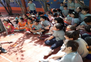 Read more about the article Colegio Luis Campino visita la escuela Renaceres